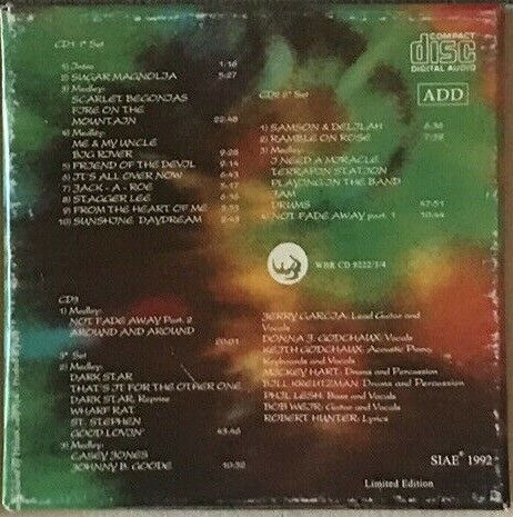 Thank You Uncle Bobo: Winterland San Francisco New Year's Eve 1978-79