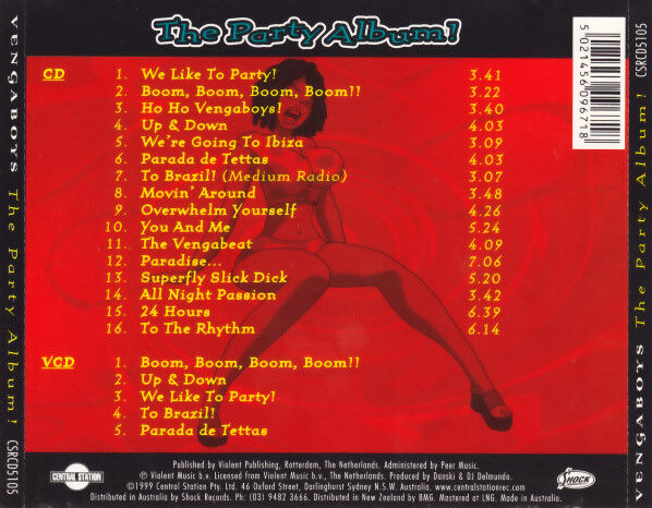 The Party Album! (CD/VCD)