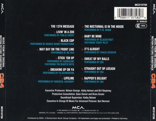 CB4 (Music From The Original Motion Picture Soundtrack)