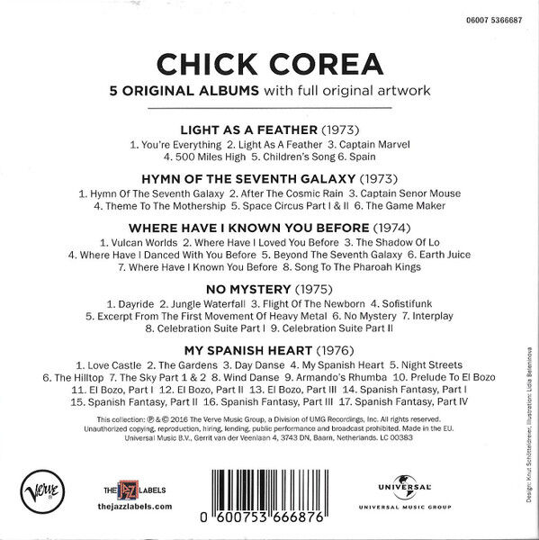 5 Original Albums