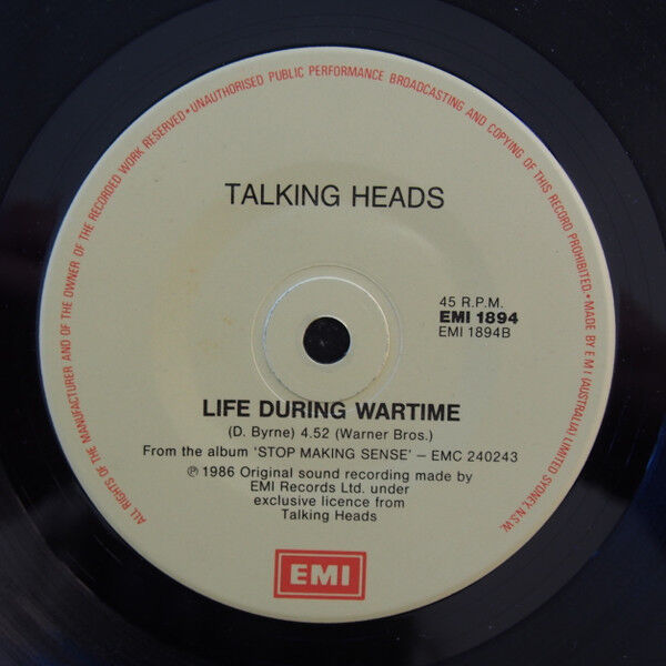 Hey Now / Life During Wartime