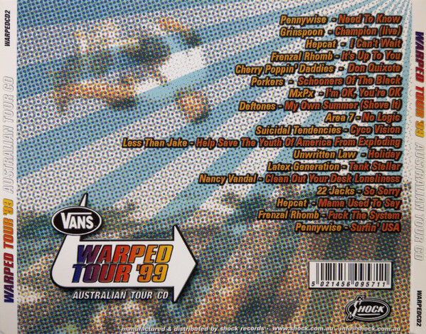 Vans Warped Tour '99 (Australian Tour CD)
