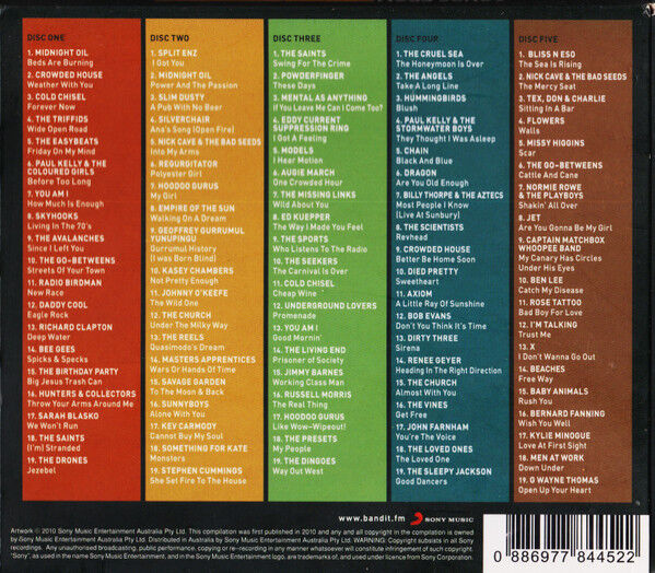 Songs From The 100 Best Australian Albums