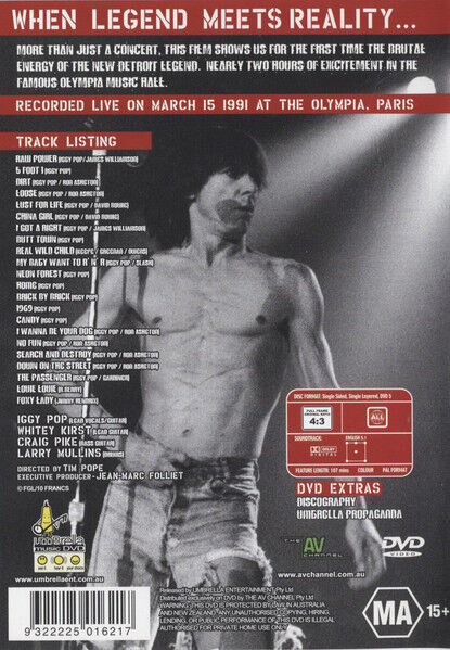 Kiss My Blood: Live At The Olympia 1991