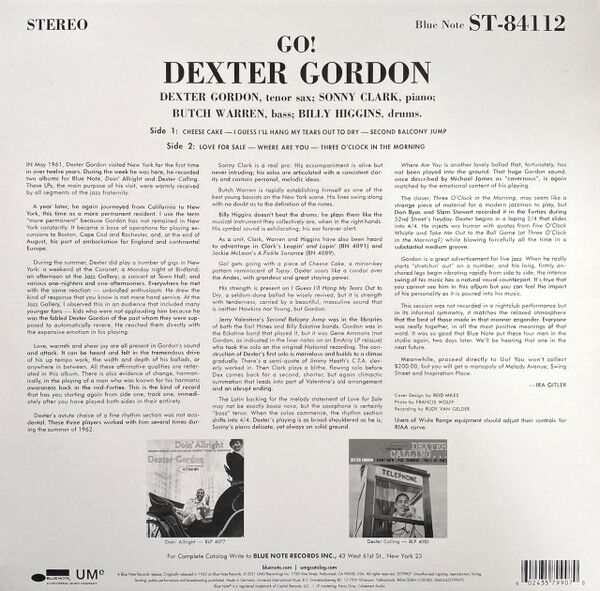 Go! (Blue Note Classic Vinyl Series)