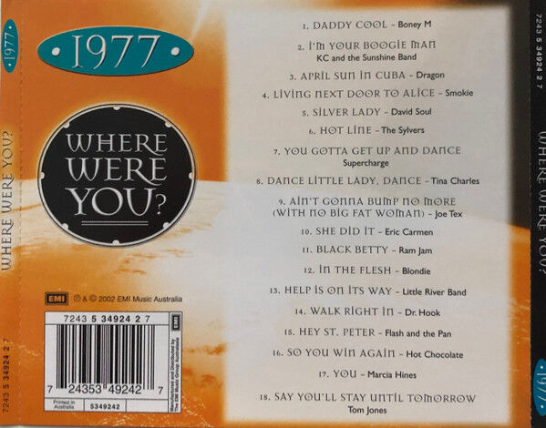 Where Were You? 1977