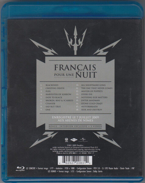 Francais Pour Une Nuit - Live Aux Arenes De Nimes 2009