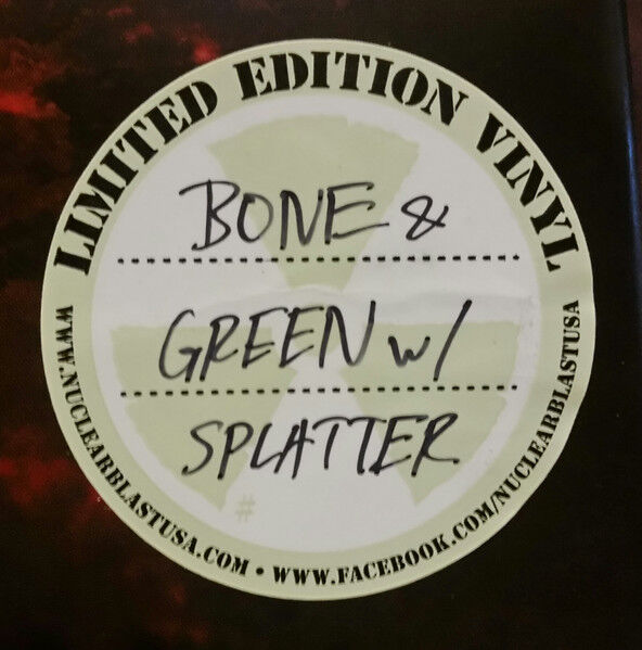 Hate (Bone & Green With Splatter Vinyl)