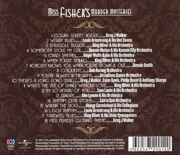 Miss Fisher's Murder Mysteries  (Series Three Soundtrack Album)