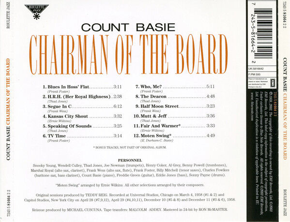 Chairman Of The Board