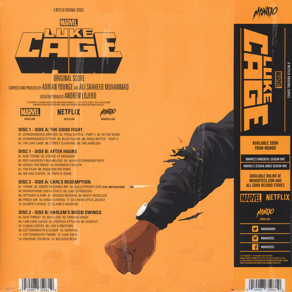 Luke Cage (Original Soundtrack) (Yellow Vinyl)