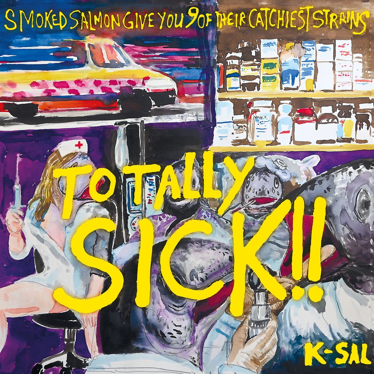 Totally Sick!! (Spewy Green Vinyl)
