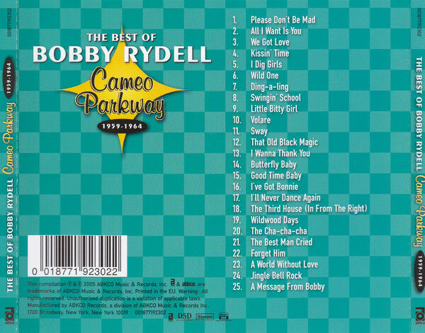 The Best Of Bobby Rydell (Cameo Parkway 1959-1964)