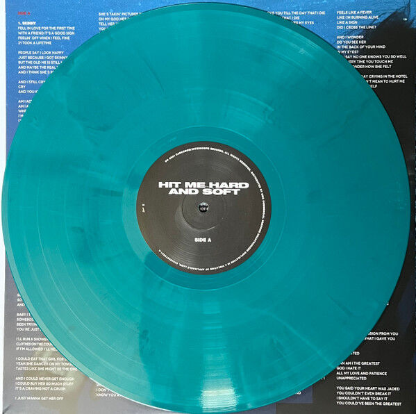 Hit Me Hard And Soft (Sea Blue Vinyl)