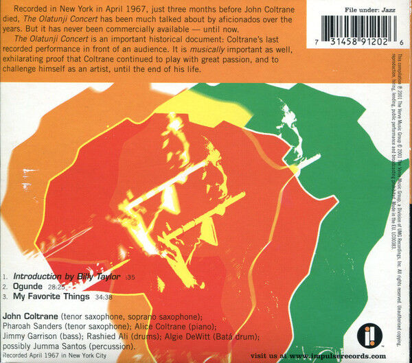 The Olatunji Concert: The Last Live Recording