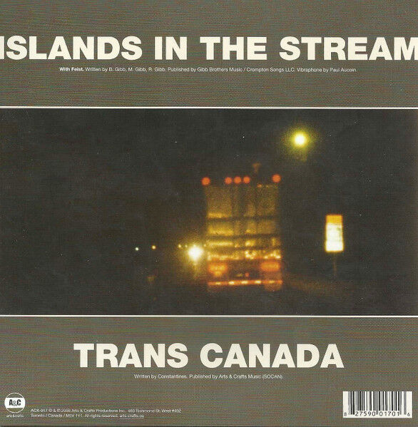 Islands In The Stream / Trans Canada (Brown Marble Vinyl)