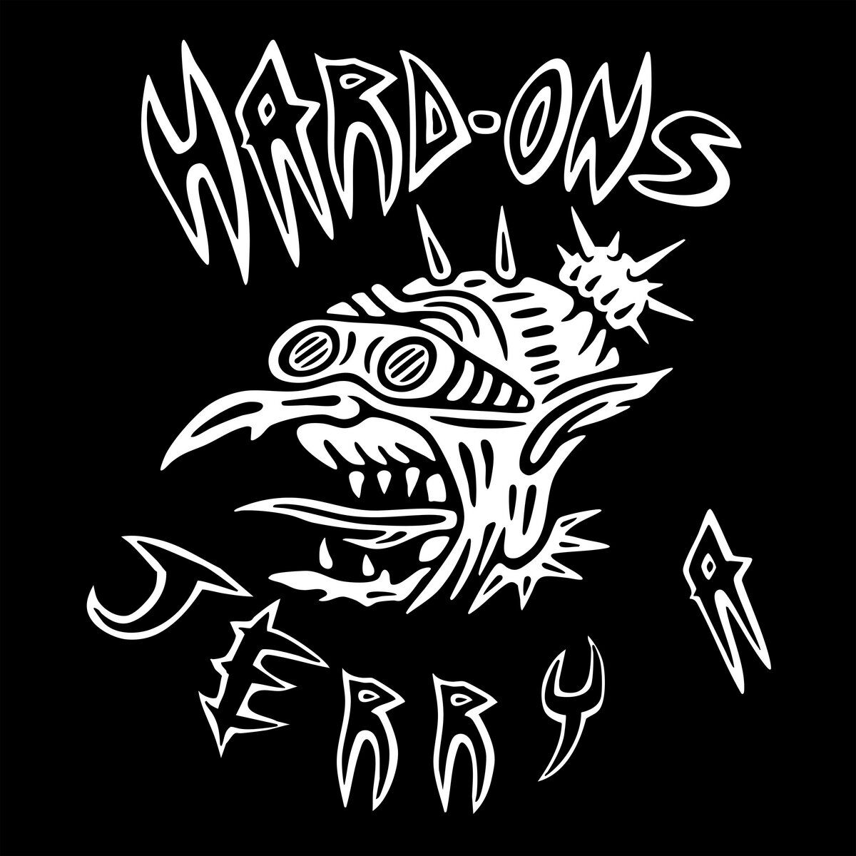 Hard-Ons / Jerry A (Black & White Smash Vinyl)