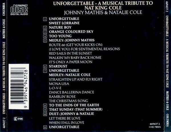 Unforgettable: A Musical Tribute To Nat King Cole