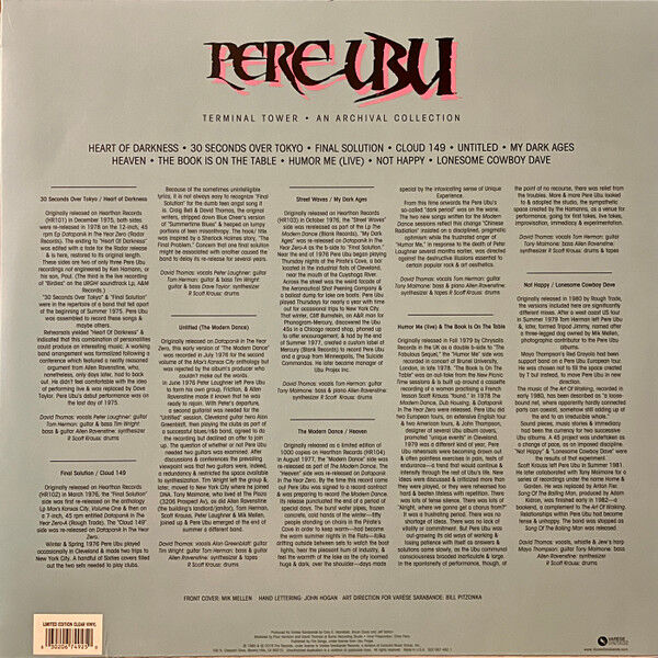 Terminal Tower (Clear Vinyl)