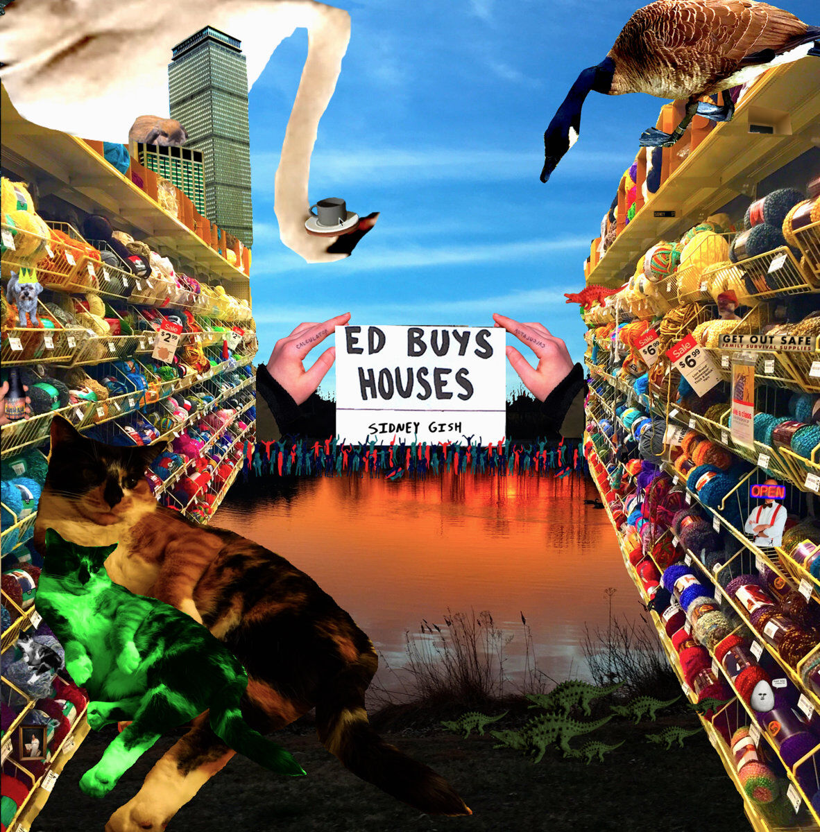Ed Buys Houses (Blue & White Cornetto Vinyl)