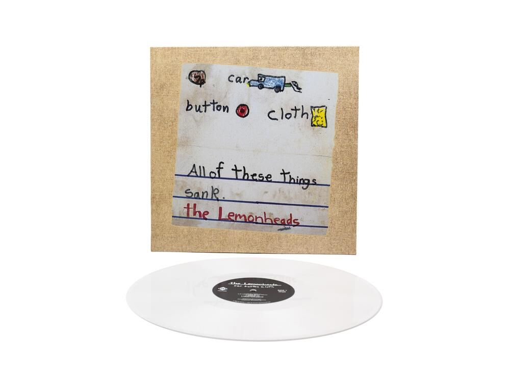 Car Button Cloth (30th Anniversary White Vinyl)