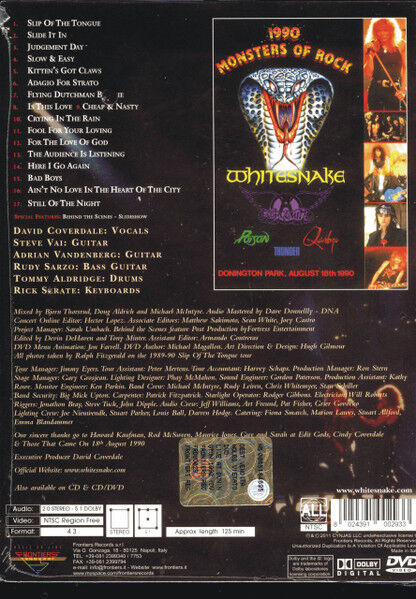 Live At Donington 1990