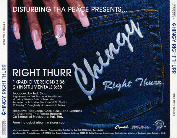 Right Thurr (Promo)