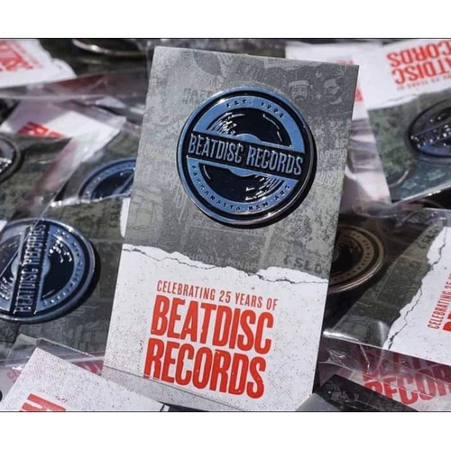 Beatdisc 25th Anniversary Pin