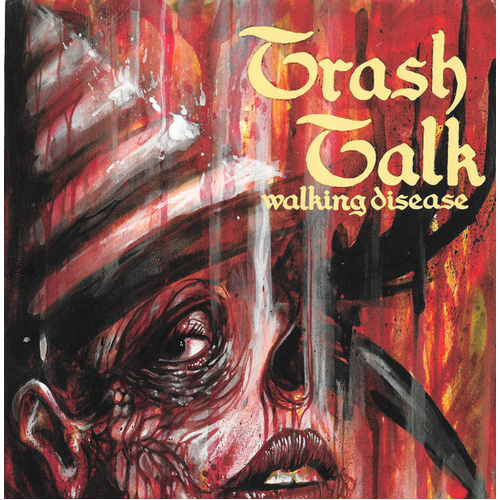 Walking Disease (Clear With Purple Splatter)