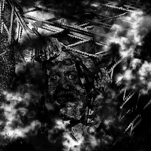 Suffocating Hallucination (Clear w/ Olive, Silver & Black Splatter Vinyl)