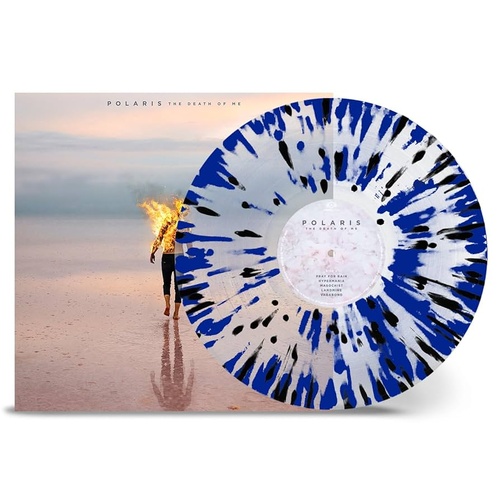 The Death Of Me (Clear Blue Black Splatter)