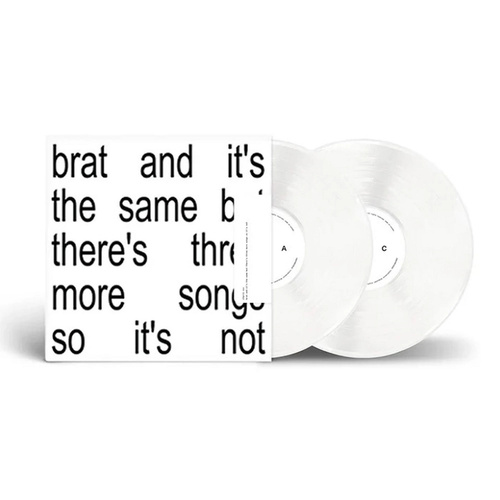 Brat and it's the same but there's three more songs so it's not (White Vinyl)
