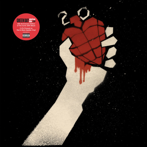 American Idiot (20th Anniversary Red & Black Splatter)