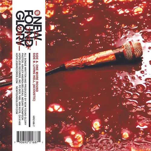 One More Round (Cloudy Clear with Red Splatter)