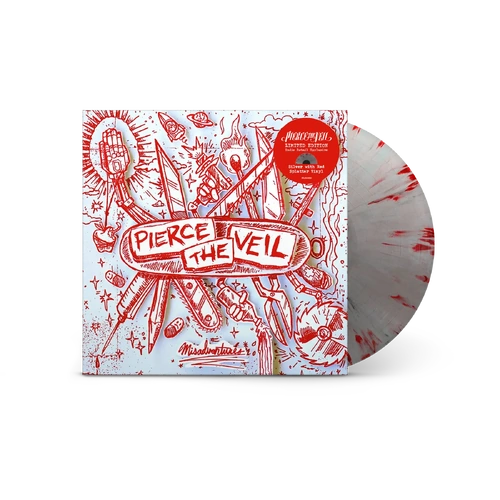 Misadventures (Silver & Red Splatter Vinyl)