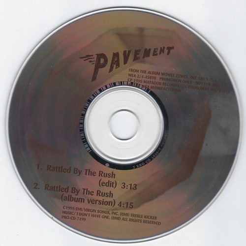 Rattled By The Rush (Promo)