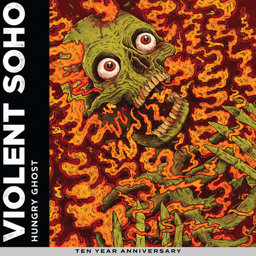 Hungry Ghost (10 Year Anniversary Edition) (Red Translucent & Orange w/ Black Splatter Vinyl)