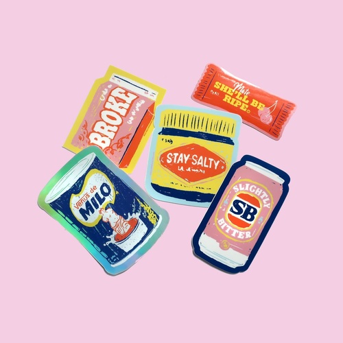 Snack Pack Sticker Pack