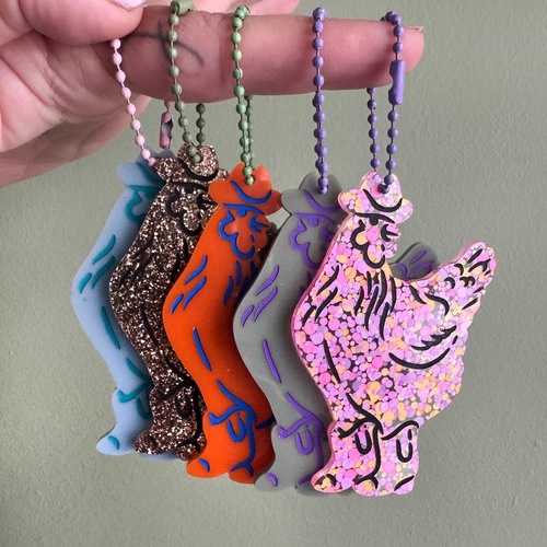 Mixed Acrylic Charms