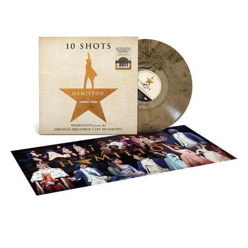Hamilton: 10 Shots (Highlights From The Original Broadway Cast Recording) (Tan Smoke Vinyl)