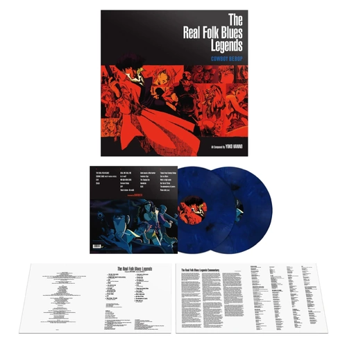 Cowboy Bebop - The Real Folk Blues Legends (Dark Blue Marble Vinyl)