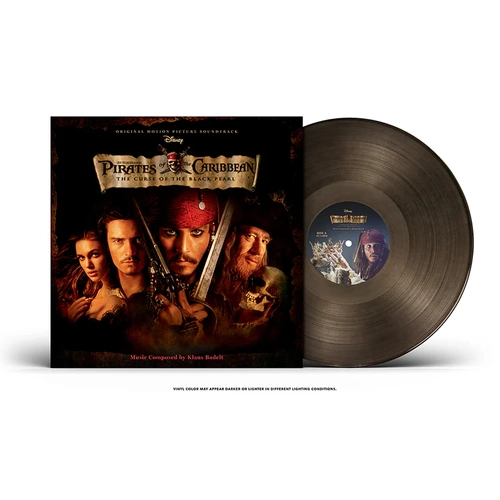 Pirates Of The Caribbean: The Curse Of The Black Pearl (Transparent Black Ice Vinyl)