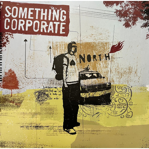 North (Red With Yellow Splatter Vinyl)