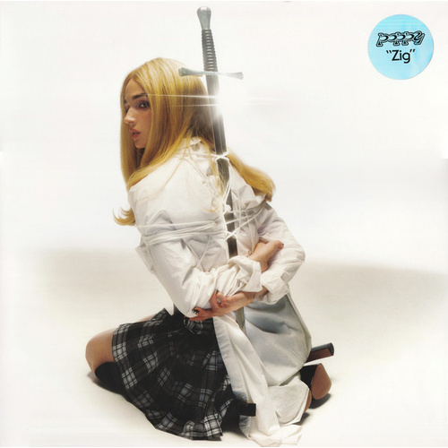 Zig (Clear with Blue, Mint & Black Splatter Vinyl)