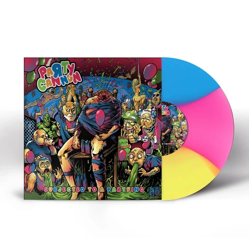 Subjected To A Partying (Blue, Pink & Yellow Tricolour Vinyl)