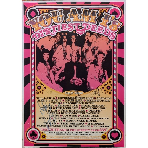 Dirtiest Deeds Tour (SIGNED)