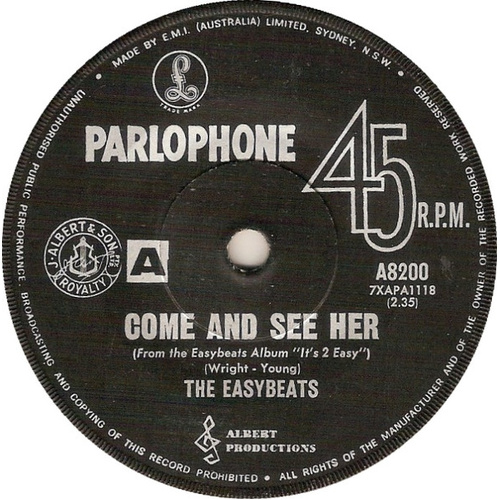Come And See Her / I Can See