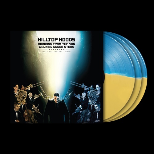 Drinking From The Sun, Walking Under Stars Restrung (10th Anniversary) (Blue/Yellow Split Vinyl)