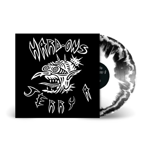 Hard-Ons / Jerry A (Black & White Smash Vinyl)